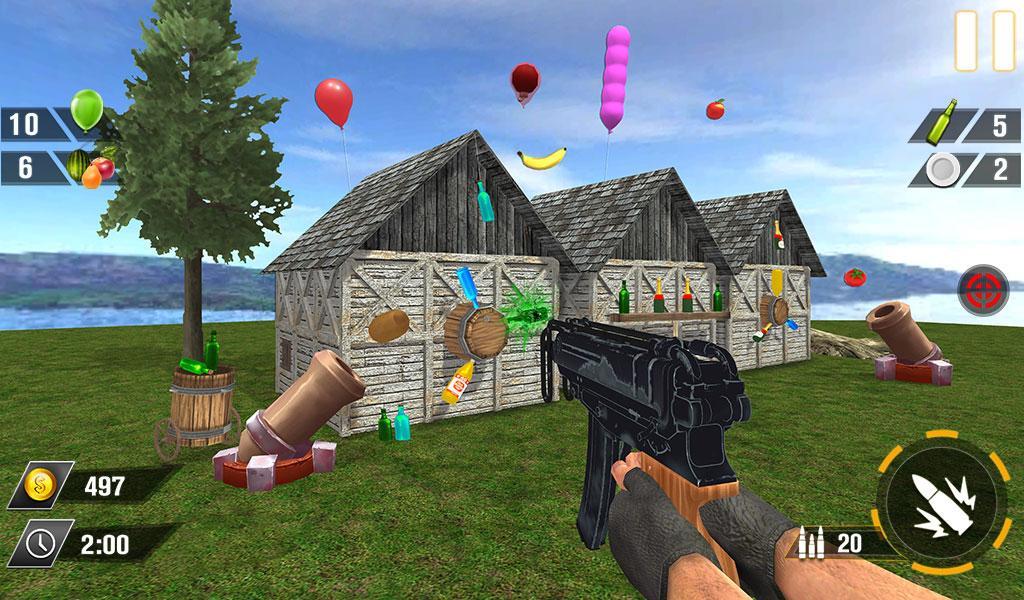 Bottle Gun Shooter Game Screenshot 12