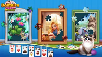 Solitaire Jigsaw Puzzle Screenshot 23