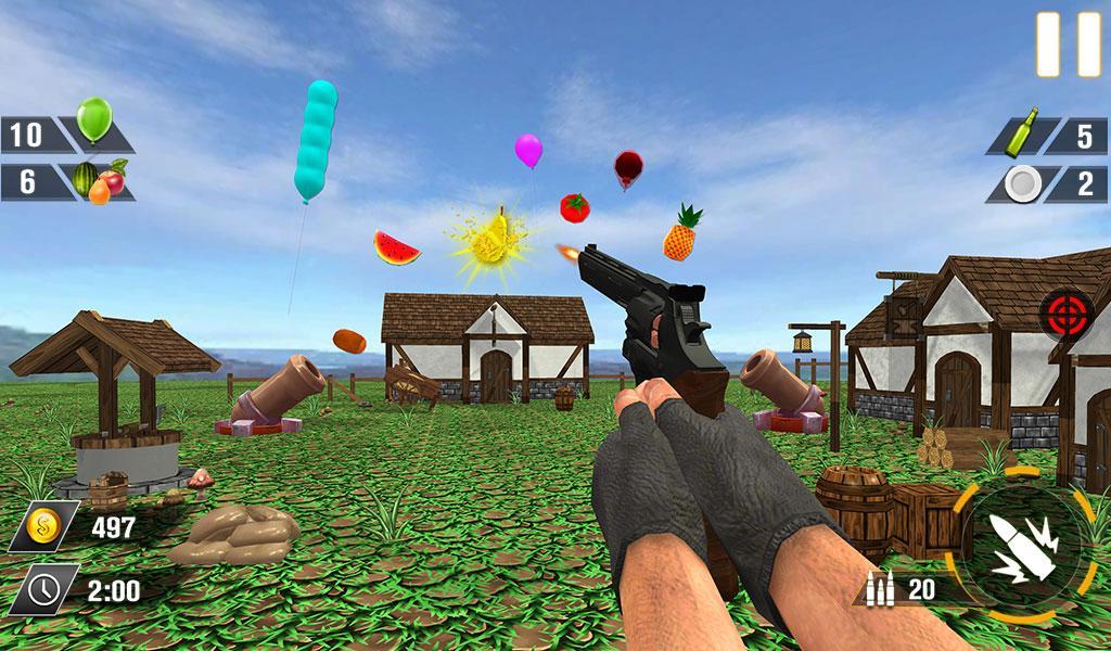 Bottle Gun Shooter Game Screenshot 11