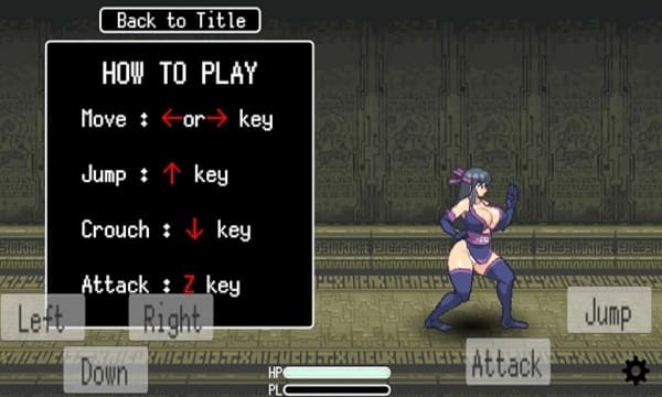 Shinobi Girl Android Screenshot 1