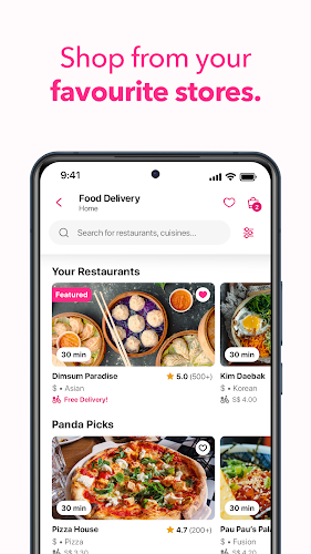 foodpanda: food & groceries Screenshot 3
