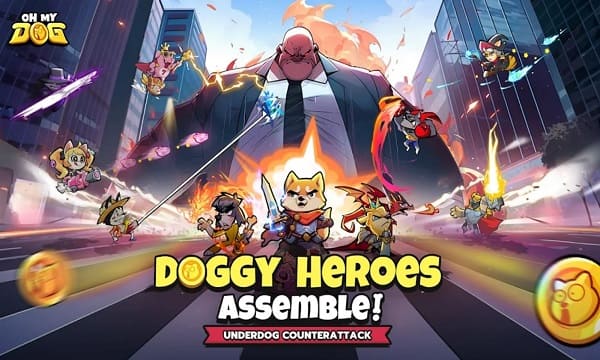 Oh My Dog - Heroes Assemble Screenshot 1