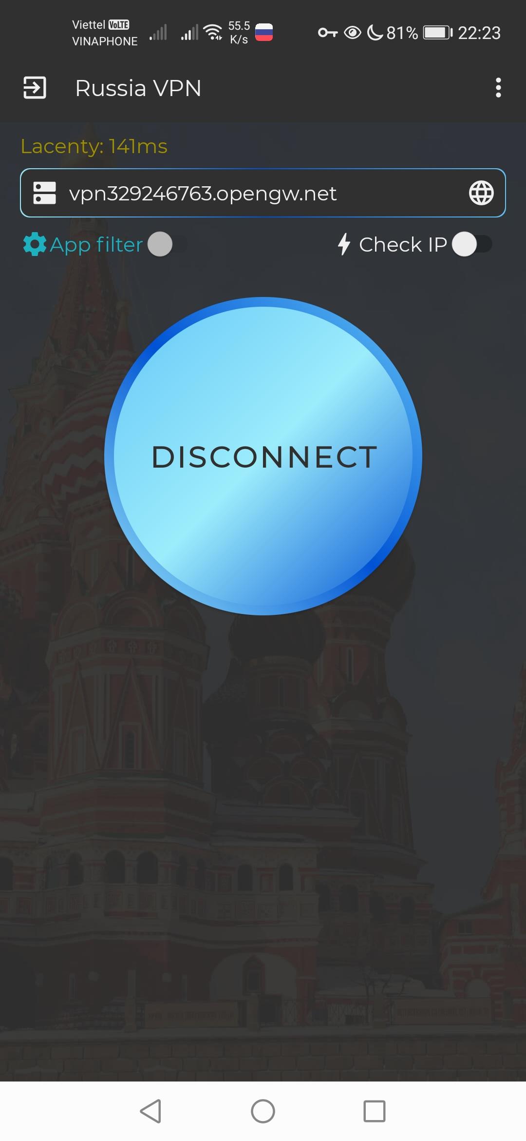 Russia VPN - Get Russian IP Screenshot 8