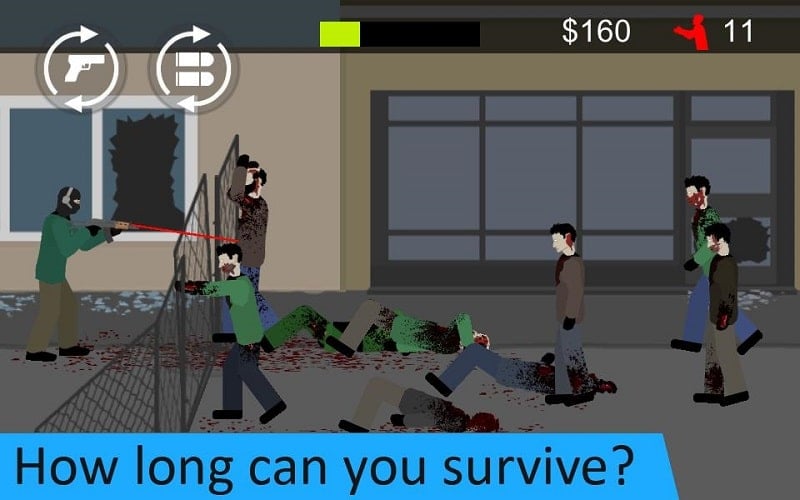 Flat Zombies Screenshot 1