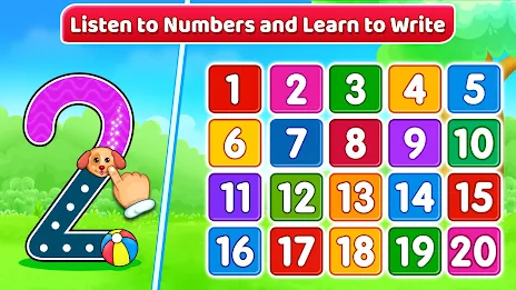 123 Numbers - Count & Tracing Screenshot 1