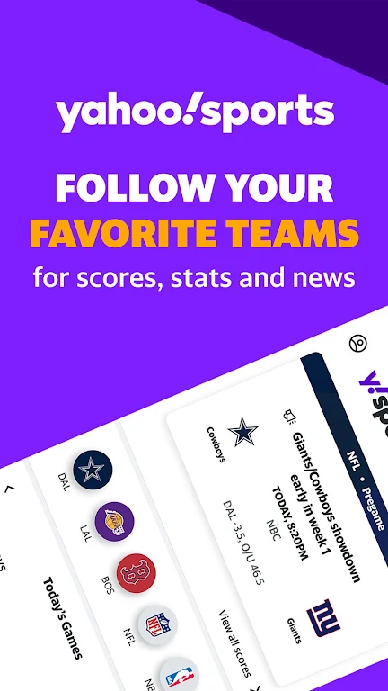 Yahoo Sports Screenshot 1