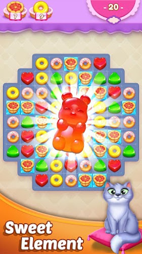 Candy Fever Bomb - Match 3 Screenshot 2