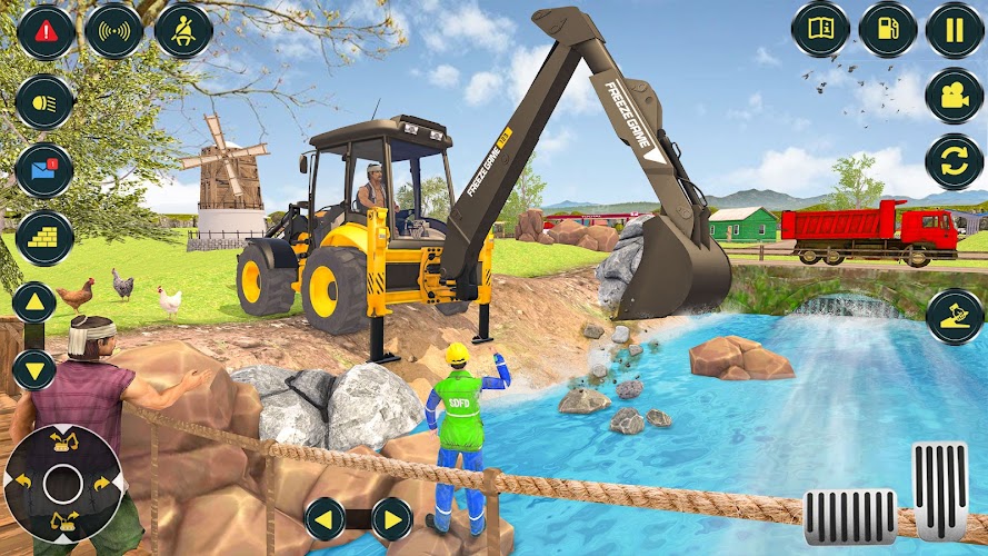 Virtual Village Excavator Screenshot 1