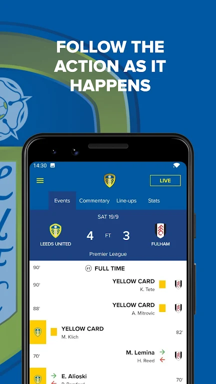 Leeds United Official Screenshot 2