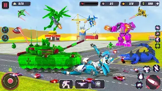 Animal Crocodile Robot Games Screenshot 5