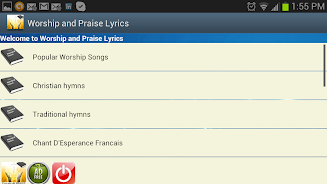 Worship and Praise Lyrics Screenshot 5