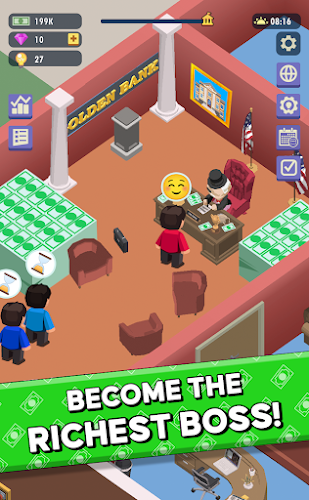 Idle Bank - Money Games Screenshot 2