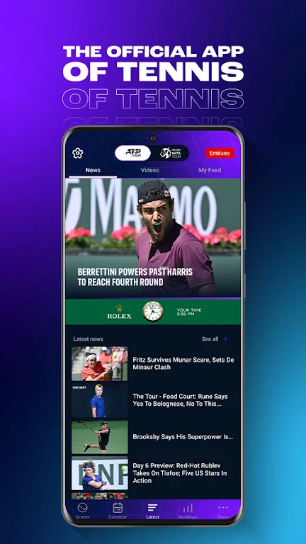 ATP WTA Live Screenshot 1