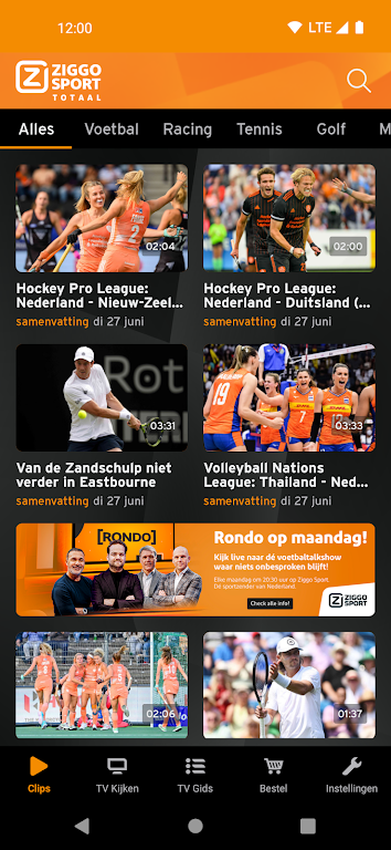 Ziggo Sport Totaal Screenshot 1
