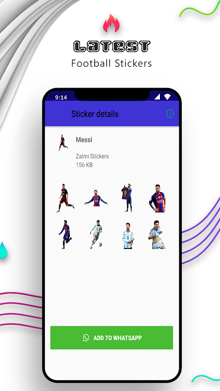 Football Stickers for WhatsApp Screenshot 3
