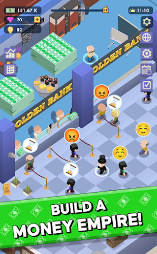 Idle Bank - Money Games Screenshot 3