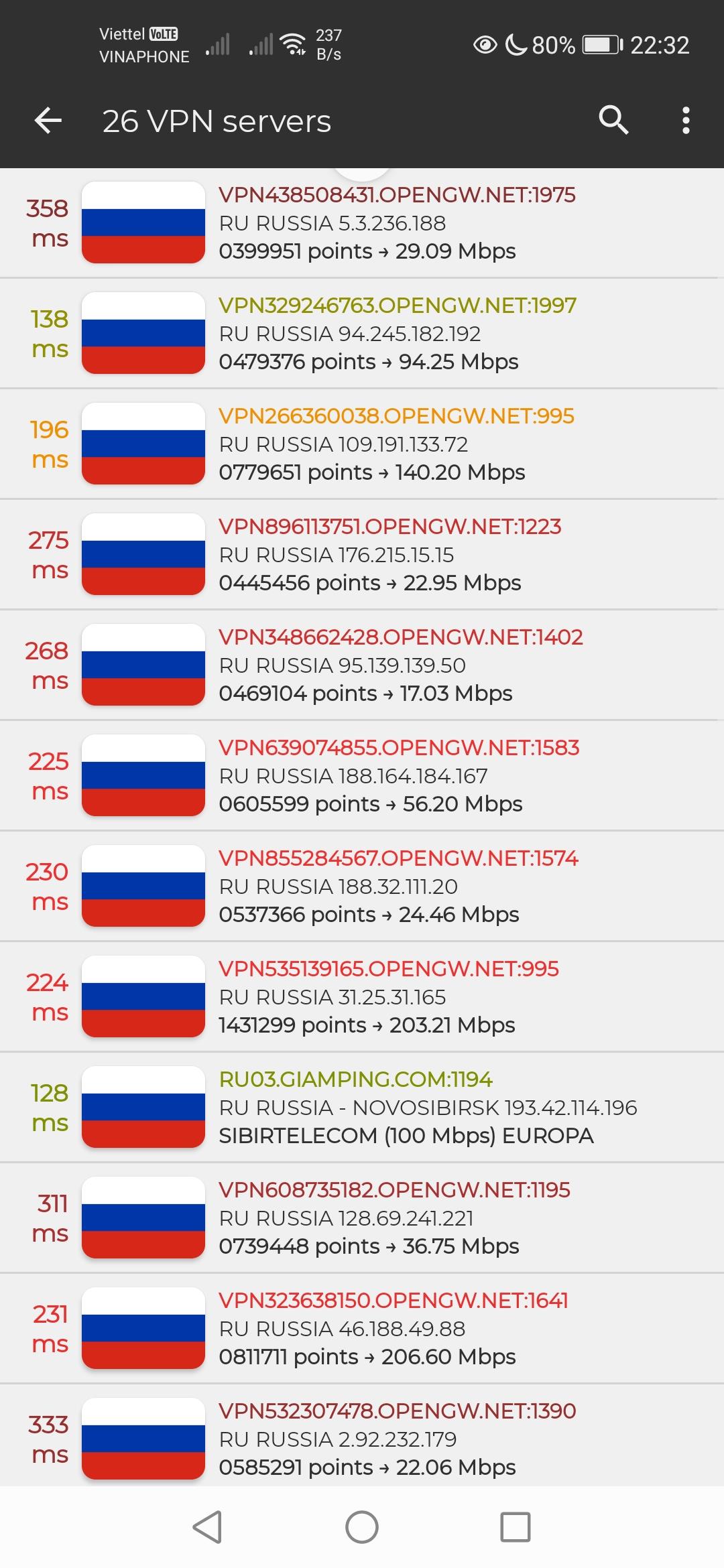 Russia VPN - Get Russian IP Screenshot 10