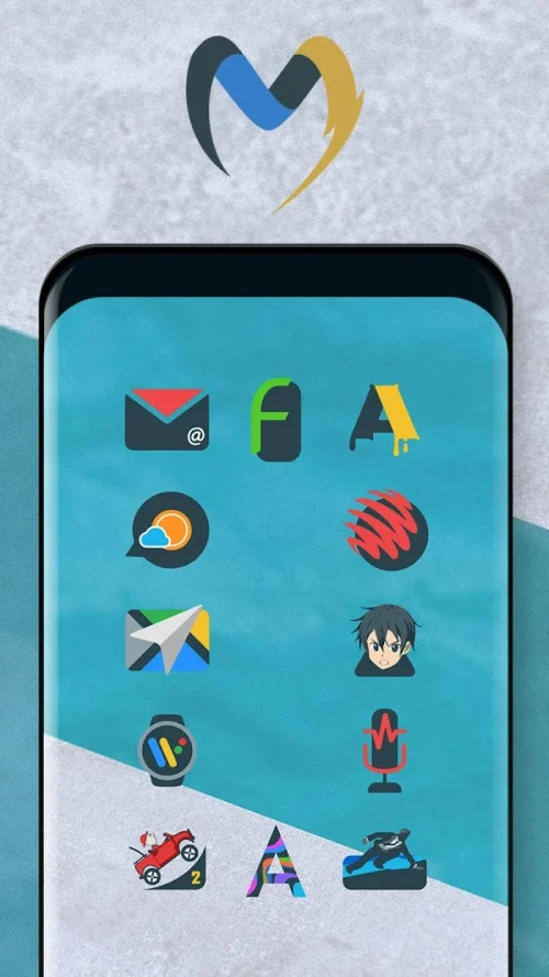Material UI Dark Icon Pack Screenshot 5
