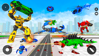 Animal Crocodile Robot Games Screenshot 14