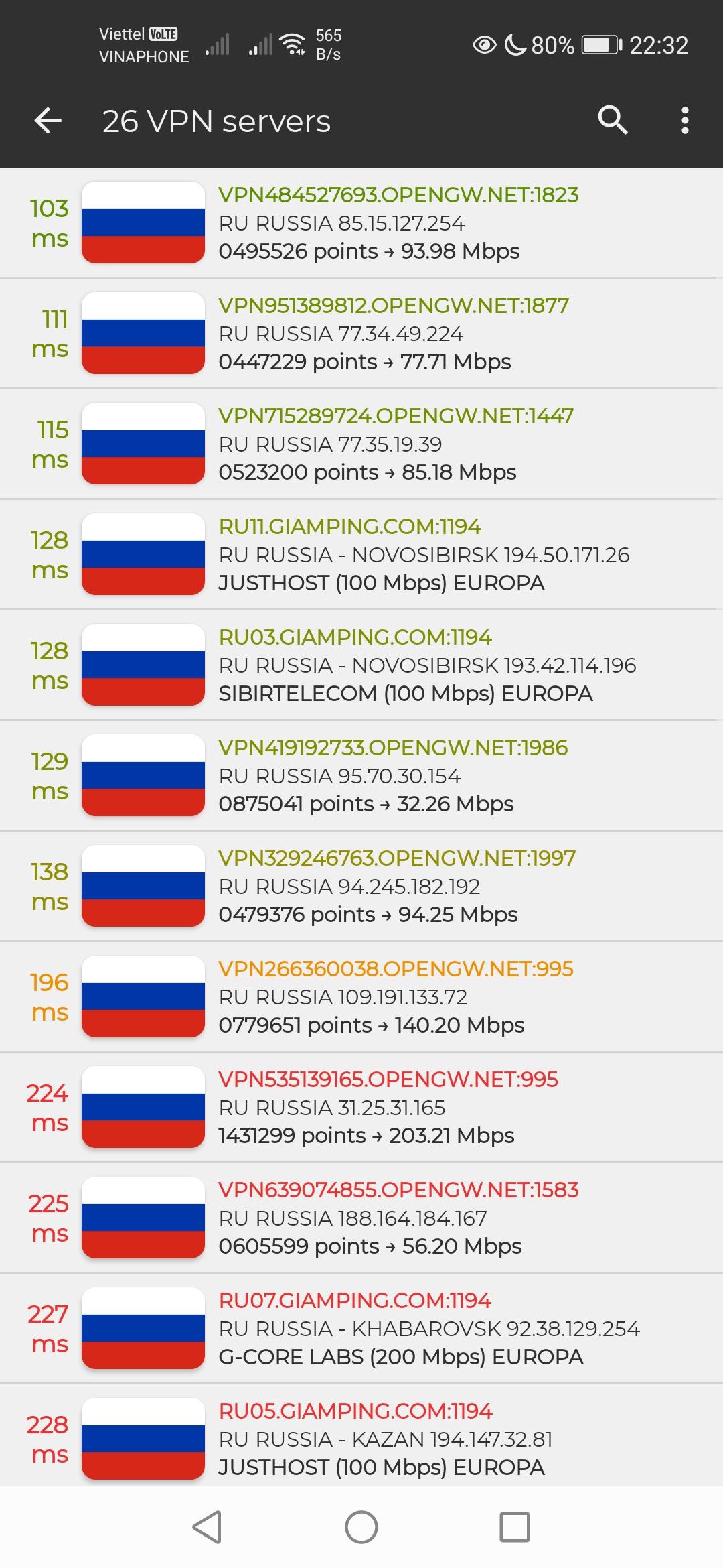 Russia VPN - Get Russian IP Screenshot 14