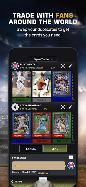 Topps® BUNT® MLB Card Trader Screenshot 3