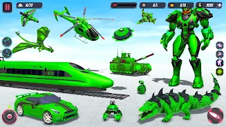 Animal Crocodile Robot Games Screenshot 7