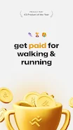 Fitmint: Get paid to walk, run Screenshot 1