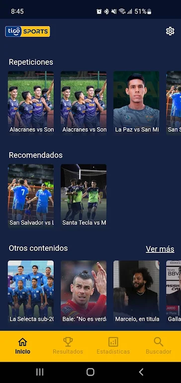 Tigo Sports El Salvador Screenshot 3
