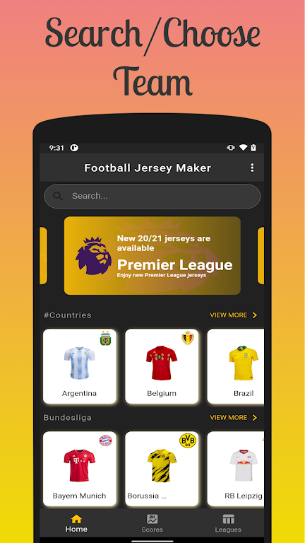 Football Jersey Maker Screenshot 1
