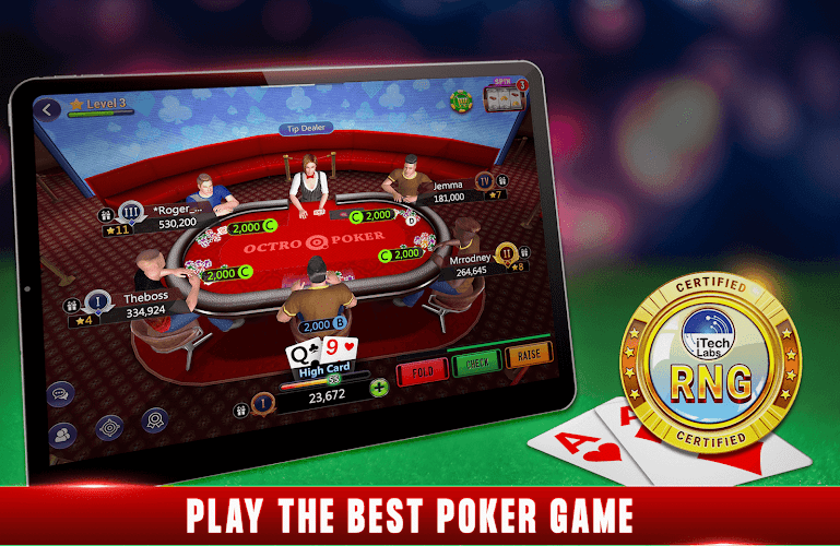 Octro Poker Texas Holdem Slots Screenshot 9