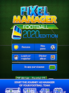Pixel Manager: Football 2020 E Screenshot 11