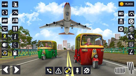 TukTuk Auto Rickshaw:City Taxi Screenshot 5