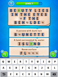 Acrostic Words: Crossword Game Screenshot 1