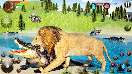 Lion Games Wild Lion Simulator Screenshot 6