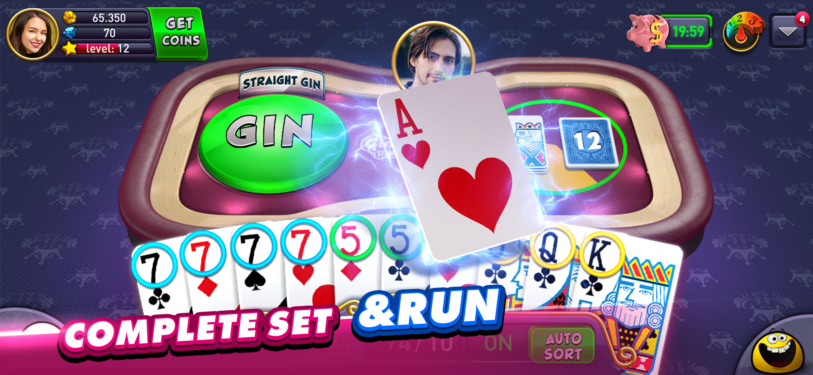 Gin Rummy Plus: Fun Card Game Screenshot 4