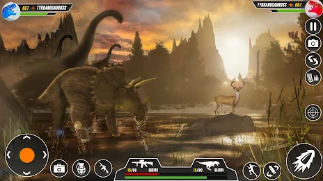 Real Dino Hunting 3D shooting Screenshot 2