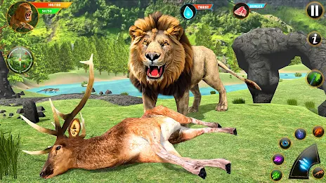 Lion Games Wild Lion Simulator Screenshot 4