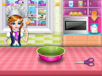 Girls cooking special cake Screenshot 5