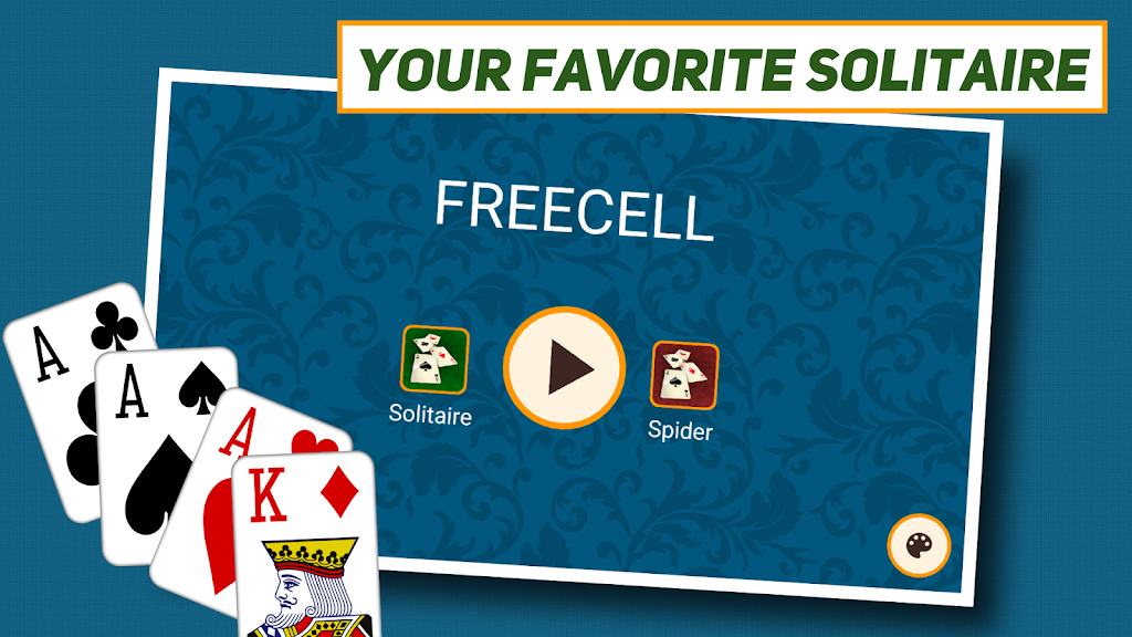 FreeCell Solitaire: Classic Screenshot 1
