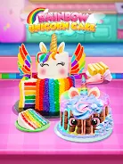 Rainbow Unicorn Cake Screenshot 4