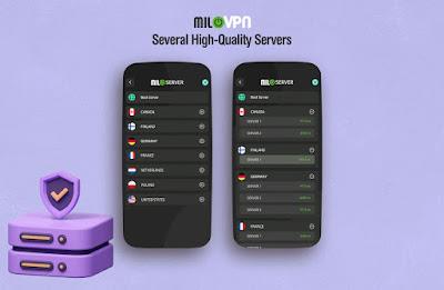 MiLO VPN - Fast VPN and Proxy Screenshot 3