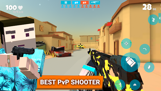 Fan of Guns: FPS Pixel Shooter Screenshot 1