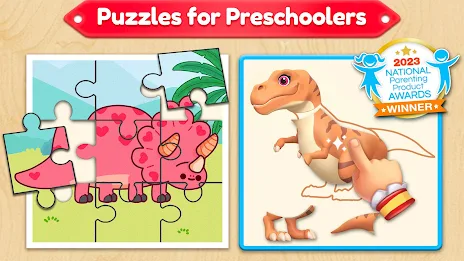 Dino Puzzle Games for Toddlers Screenshot 7