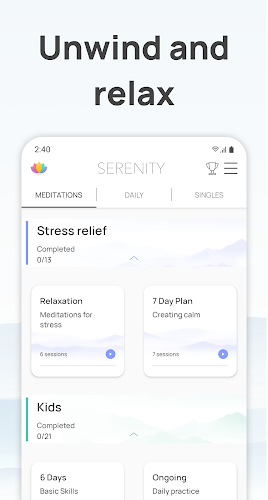 Serenity: Guided Meditation Screenshot 11