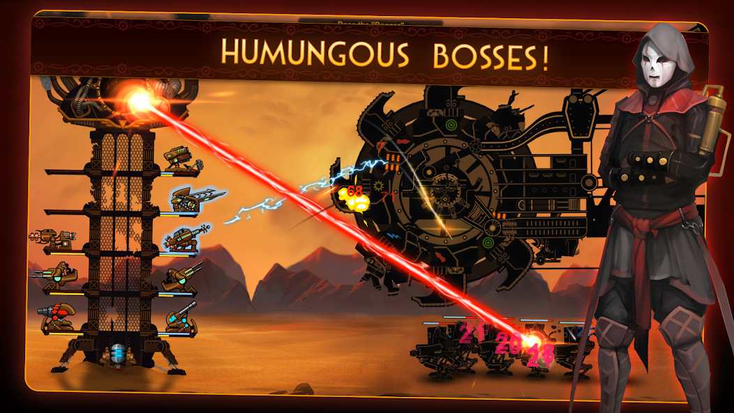 Steampunk Tower 2 Defense Game Screenshot 1