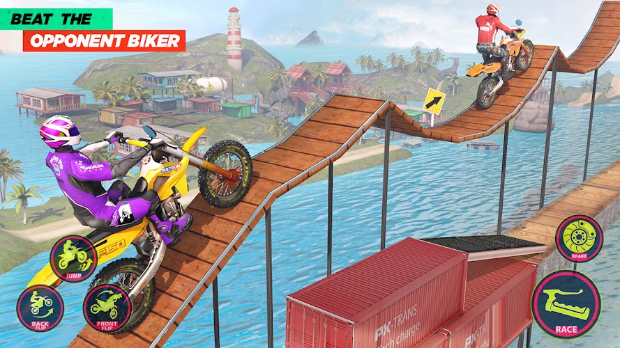 Bike Race 3D: Bike Stunt Games Screenshot 2