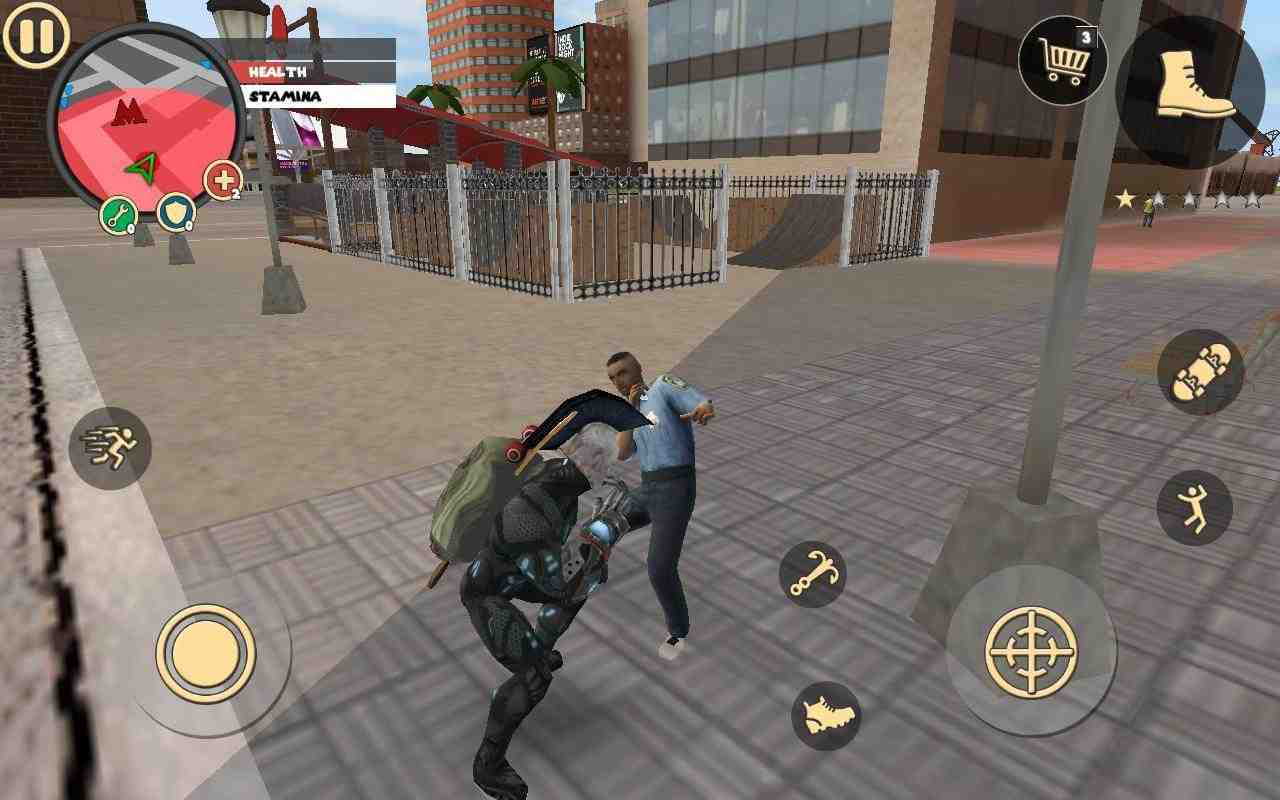 Rope Hero Vice Town Screenshot 1
