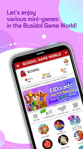 Busidol Game World Screenshot 1