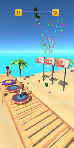 Jump Up 3D: Basketball game Screenshot 4