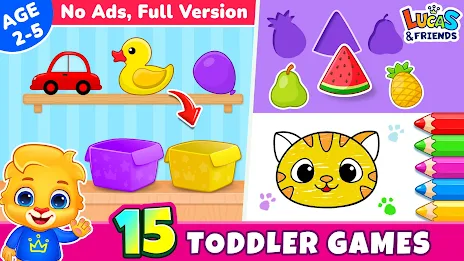 Kids Toddler & Preschool Games Screenshot 8